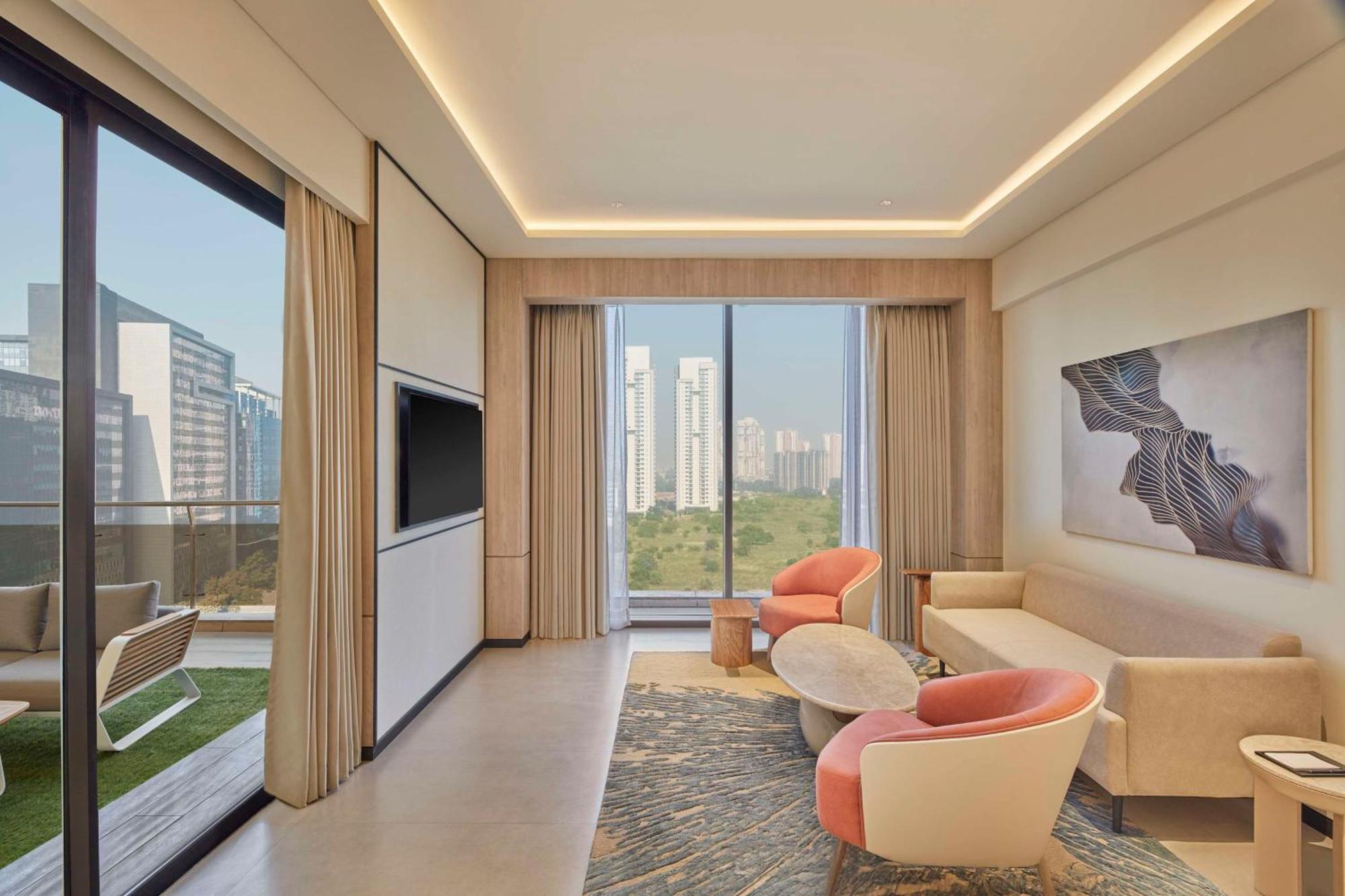 Hilton Gurugram Baani City Centre Gurgaon Dış mekan fotoğraf