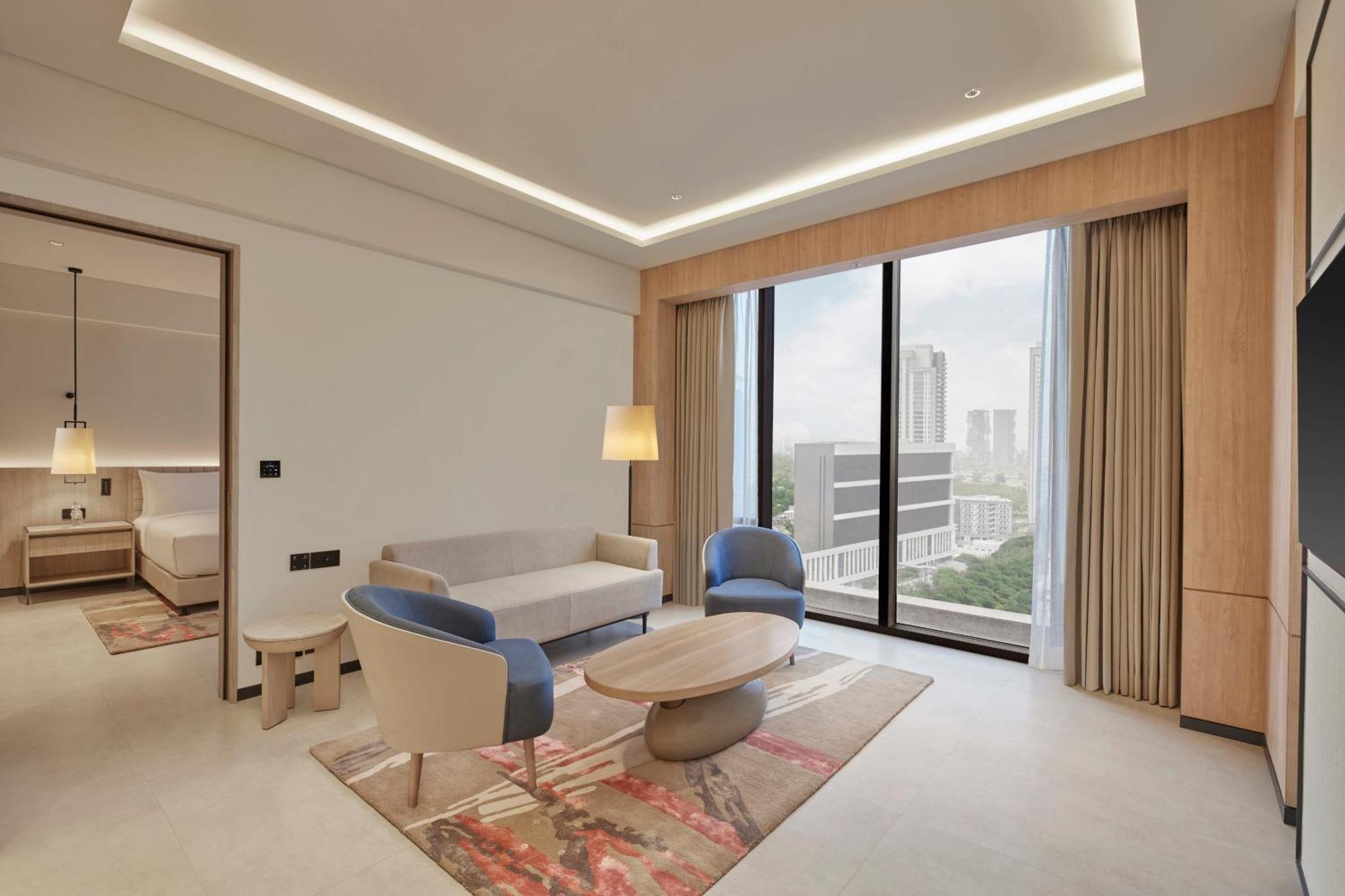 Hilton Gurugram Baani City Centre Gurgaon Dış mekan fotoğraf